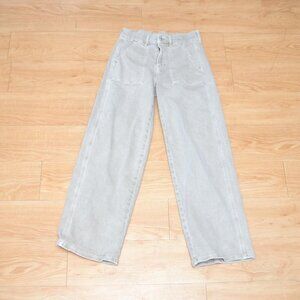 AE Stretch Super High-Waisted Baggy Wide-Leg Pant Pre Owned Size 4